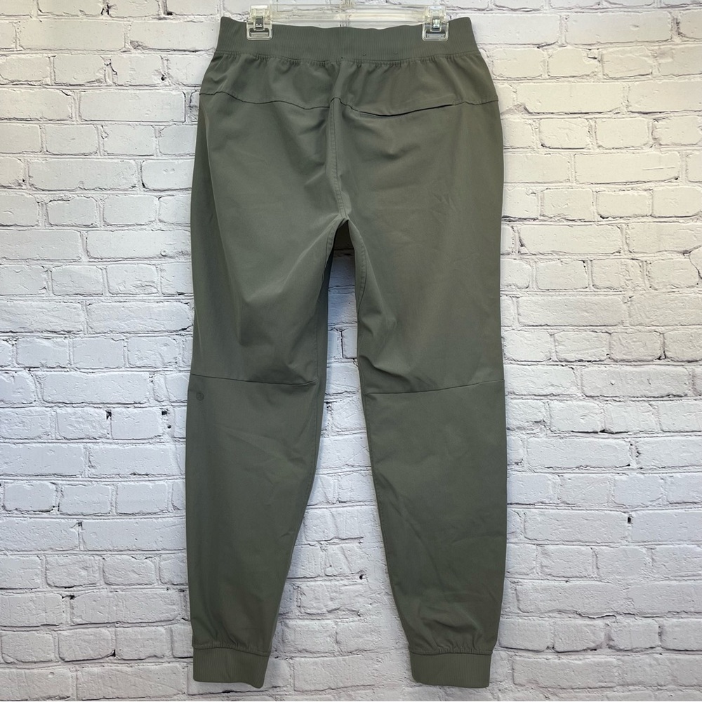 Lululemon ABC Jogger 30” *Warpstreme Twill Green / Grey Sage Sz L - Picture 8 of 16